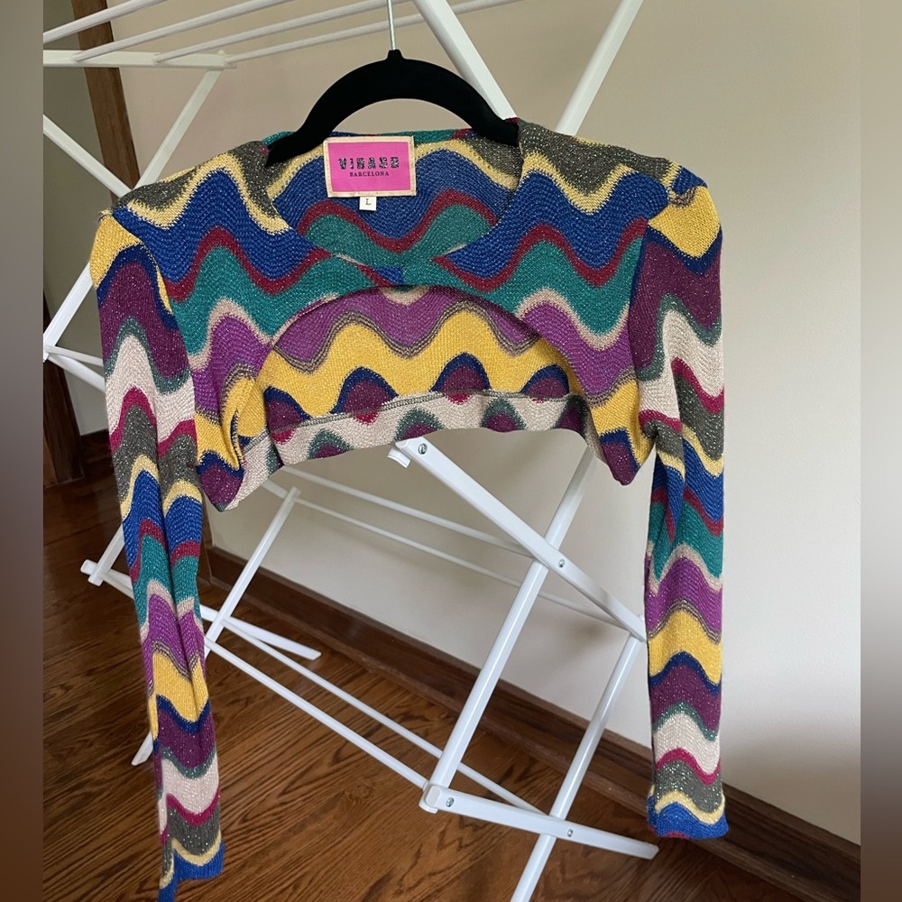 Virago Barcelona Two Piece Dress Multi Stripe